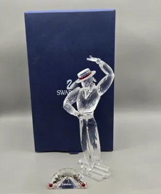 LOT 127: Swarovski Crystal Figurine "Antonio" from the "Magic of Dance" Trilogy Designed by Martin Zendron with...