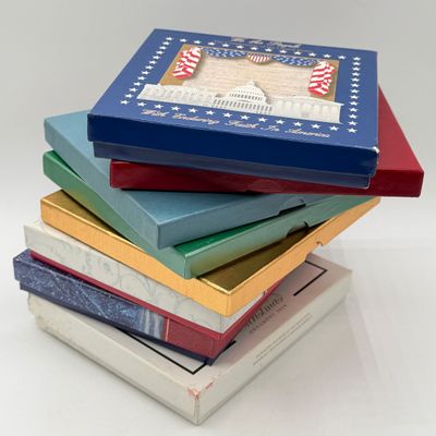 LOT 93: White House Commemorative Christmas Ornaments and More