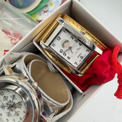 LOT 87: Collection of Holiday Pins, Earrings and More