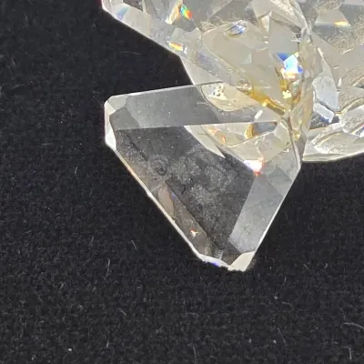 LOT 137: Vintage Retired Swarovski Crystal Blowfish, Seal, Miniature Drake, and Starfish Figurines