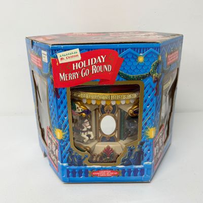 LOT 162: Mr. Christmas Holiday Merry-Go-Round