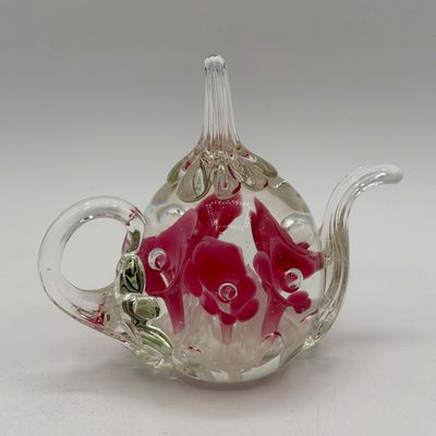 LOT 92: Four Paperweights -Joe St. Clair and More