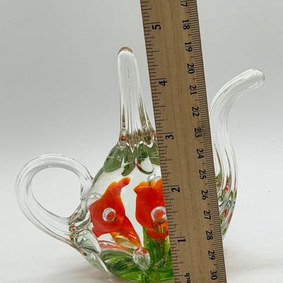 LOT 92: Four Paperweights -Joe St. Clair and More