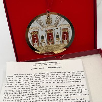 LOT 93: White House Commemorative Christmas Ornaments and More