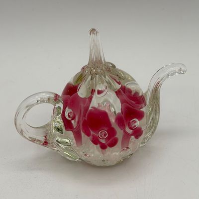 LOT 92: Four Paperweights -Joe St. Clair and More