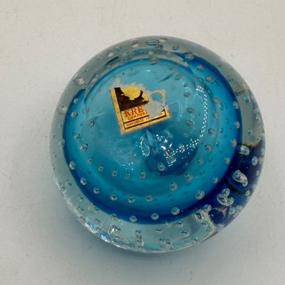 LOT 95: Trio of Glass Paperweights - Kreiss and More