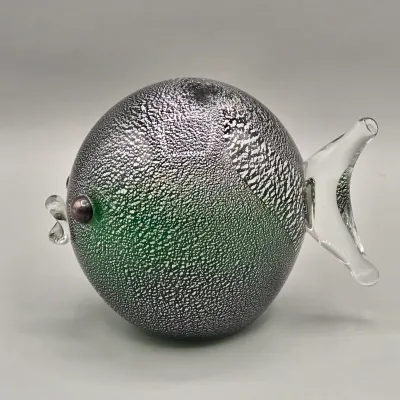 LOT 135: Murano-style Art Glass Fish Figurine