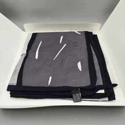 LOT 128: Two Silk Scarves Made in Italy in Original Packaging, Black Lacquer Trinket Box, Stratton Pill Box and Mirror Compact, and 4...