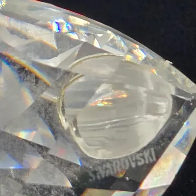 LOT 138: Damaged Vintage Swarovski Crystal Swan and Penguin Figurines