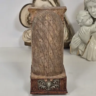 LOT 50: Holy Family Music Box Figurine, Vintage Mikasa Holiday Elegance Madonna and Child Porcelain Figurine, and Madonna and Child Wall...