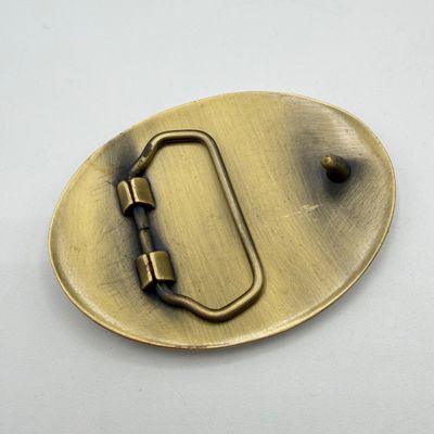 LOT 81: Two NRA Golden Eagles Commemorative Belt Buckles