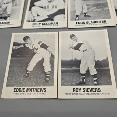LOT 80: Collection of 1977 TCMA Renata Galasso Baseball Cards