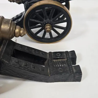 LOT 43: Pair of Vintage Decorative Miniature Cannons