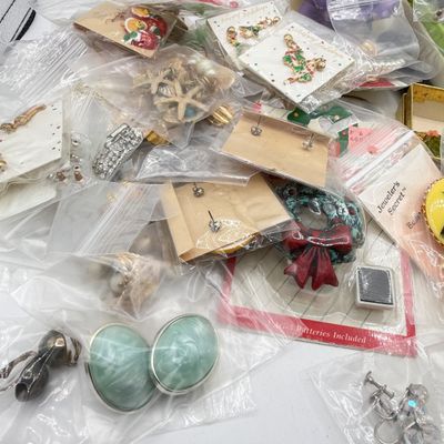 LOT 89: Big Costume Jewelry Collection - Holiday Novelties and More