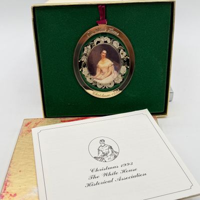 LOT 96: White House Commemorative Christmas Ornaments and More