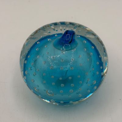LOT 95: Trio of Glass Paperweights - Kreiss and More