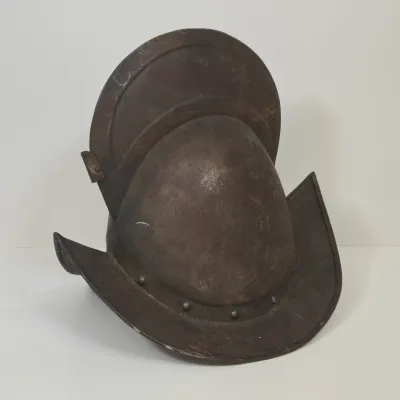 LOT 59: 16th-to-17th-Century Style Combo Morion Helmet