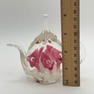 LOT 92: Four Paperweights -Joe St. Clair and More