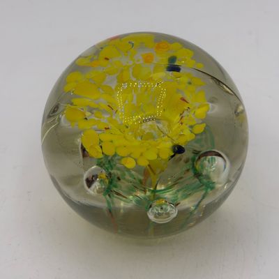LOT 95: Trio of Glass Paperweights - Kreiss and More