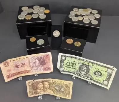 Vintage Asian Coin Collection
