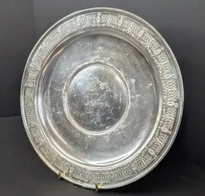 Sterling Silver Serving Plate