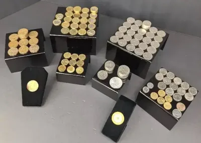 Vintage French Coin Collection