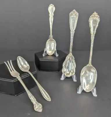 Sterling Silver Assorted Vintage Cutlery 