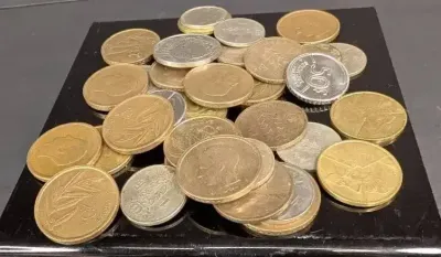 Vintage Belgian Coin Collection