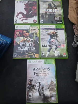 Sale Photo Thumbnail #327: Missing red dead redemption but undead nightmare is there. Missing assassin's creed liberation