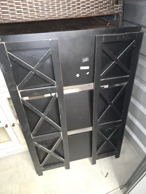 Sale Photo Thumbnail #58: Has water damage on bottom shelf and has been glued together