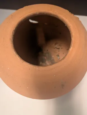 Handmade Terra Cotta Jack-O-Lantern Pottery From Gillsville GA
