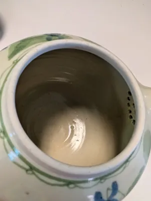 Stoneware Teapot - Signed By Local Artist David Voorhees