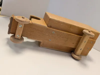 Vintage Wooden Toy Truck Handmade