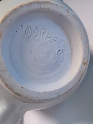 Stoneware Teapot - Signed By Local Artist David Voorhees