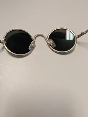 Vintage 1940's WWII Rare Welsh Amber Motorcycle Sunglasses Steam Punk & Steam Punk Polarized Glasses