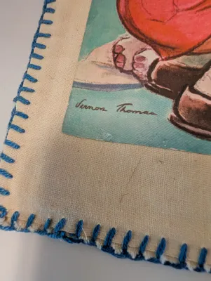 Vintage Cloth Book - Pages Are From Good Housing Covers Pages Are Laminated