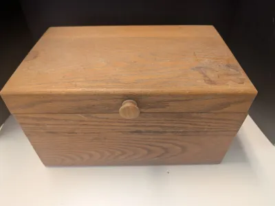 Solid Wood Storage Box