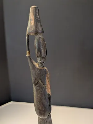African Hand Carved Wooden Sculpture Figurines