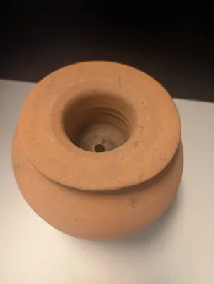 Handmade Terra Cotta Jack-O-Lantern Pottery From Gillsville GA