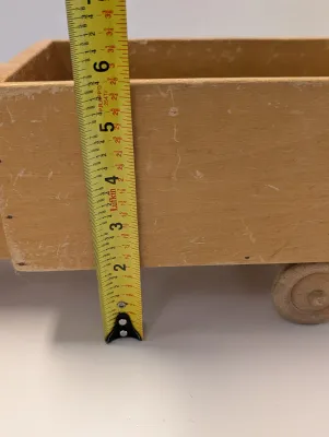 Vintage Wooden Toy Truck Handmade