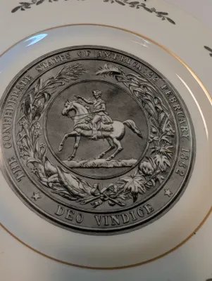 Maier & Berkele Confederate Seal Plates