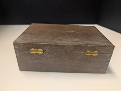 Vintage Dovetail Storage Box