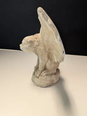 7 1/4" Winged Gargoyle Statue Casting