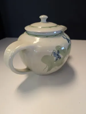 Stoneware Teapot - Signed By Local Artist David Voorhees