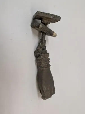 Cast Iron Hand Display