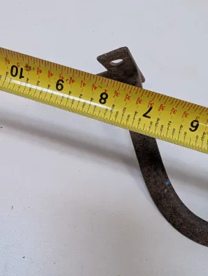 Antique Cast Iron Buggy Step, Primitive Farmhouse Decor