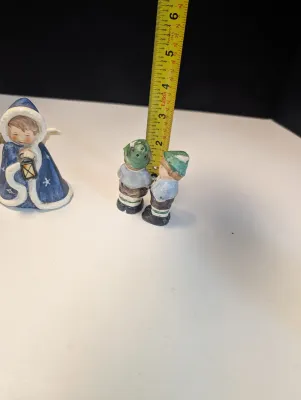 Porcelain Angel Figurines & Hummel Goebel Shakers