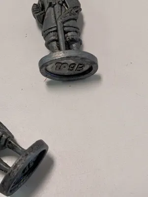 Vintage Pewter Historical and Military Figurines