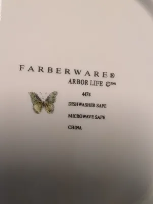 34 - Pieces Of Farberware Arbo Life 4474 China