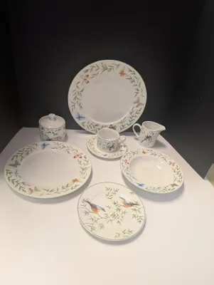 34 - Pieces Of Farberware Arbo Life 4474 China